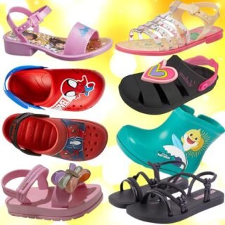 Ofertas Chinelos e Sandálias Infantis com até 62% OFF