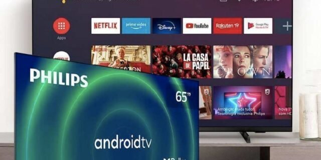 Smart TV 65″ UHD 4K Philips 65PUG7406, Android TV, HDR10+, Dolby Vision, Dolby Atmos, Design Borderless e Bluetooth