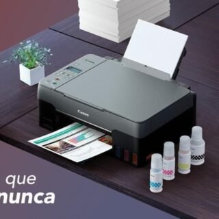 Multifuncional Tanque de Tinta Canon MegaTank G3160 Wireless – Impressora, Copiadora, Scanner