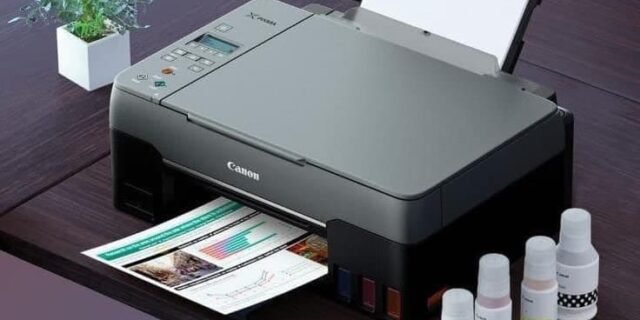 Multifuncional Tanque de Tinta Canon MegaTank G3160 Wireless – Impressora, Copiadora, Scanner