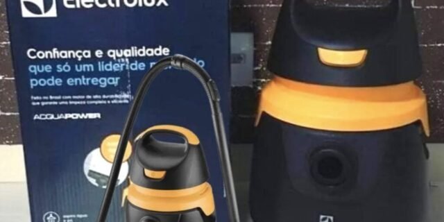 Aspirador de Pó e Água Electrolux 1400W – Acqua Power AQP20 SÓ 110V
