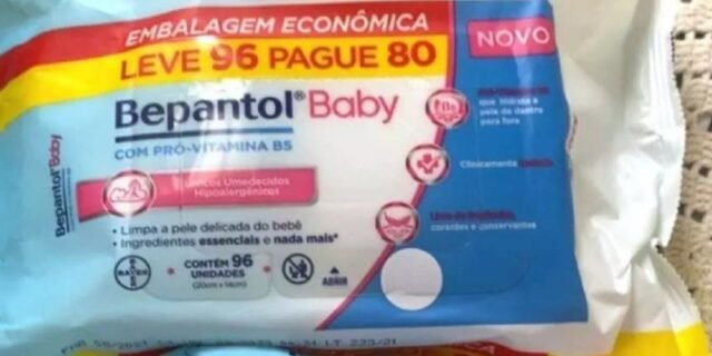 Bepantol Baby Lenços Umedecidos 96 unid, Bepantol Baby
