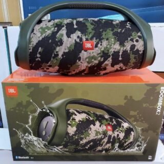 Caixa de Som Portátil JBL Boombox 2, 80W RMS, Bluetooth 5.1, À Prova D´água, Camuflada