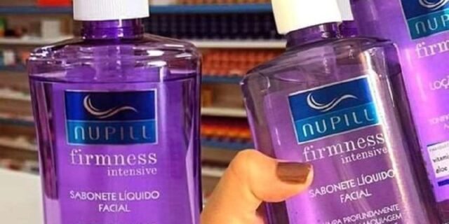 Sabonete Liquido Facial Nupill Firmness 200Ml, Nupill, Roxo