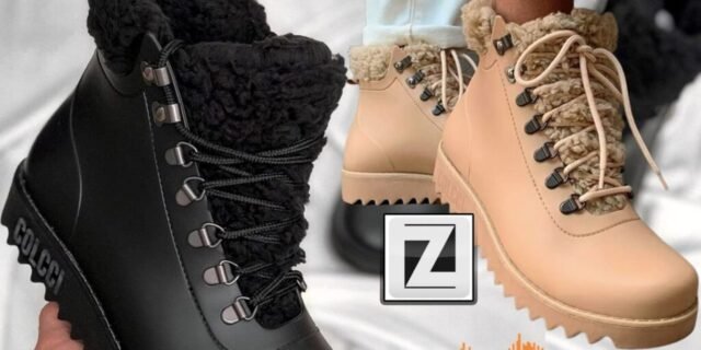 Bota Colcci Wiley Cano Médio Fake Fur Feminina