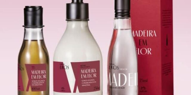 Presente Natura Ekos Madeira em Flor com Óleo