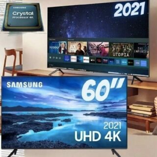 Smart TV Samsung 60″ UHD 4K UN60AU7700GXZD