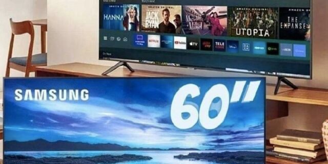 Smart TV Samsung 60″ UHD 4K UN60AU7700GXZD