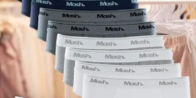 Kit 10 Cuecas Slip Algodão, Mash, Masculino
