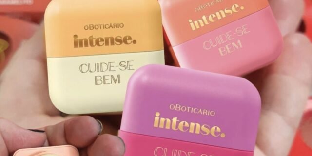 Hidratante Labial Intense & Cuide-Se Bem 6,2g (4 Opções)