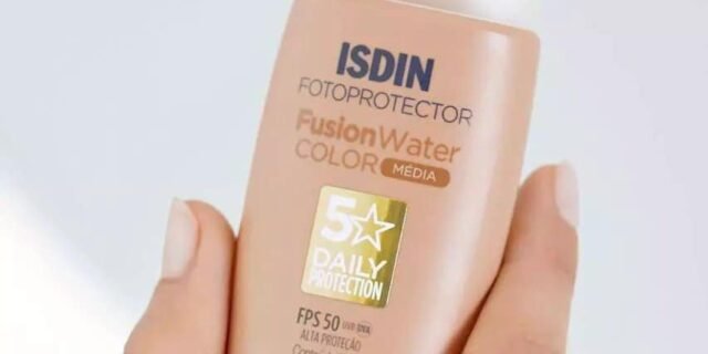Fusion Water Protetor Solar Facial com Cor Isdin 50ml