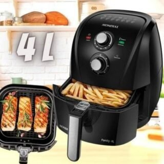 Fritadeira Elétrica sem Óleo/Air Fryer Mondial – AFN-40-BF Preta com Timer