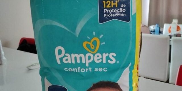 Fraldas Pampers Confort Sec XXG 112 Unidades