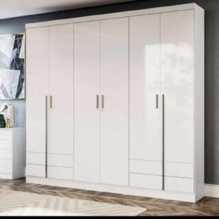 Guarda-roupa Casal 6 Portas – 4 Gavetas Kappesberg Aspen