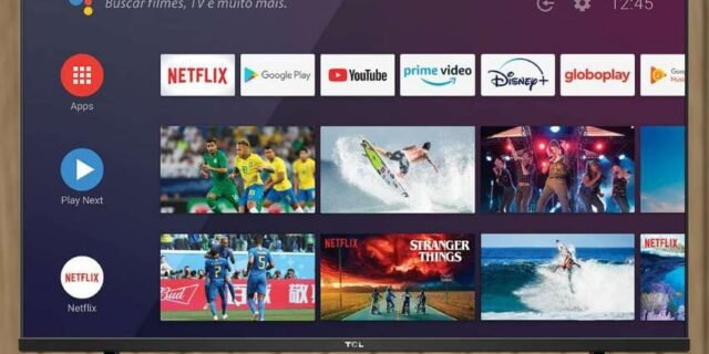 Smart TV LED 40″ FULL HD TCL 40S615 – Android TV, Wifi