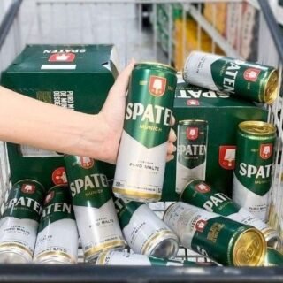 Cerveja Spaten, Puro Malte, 350ml, Lata