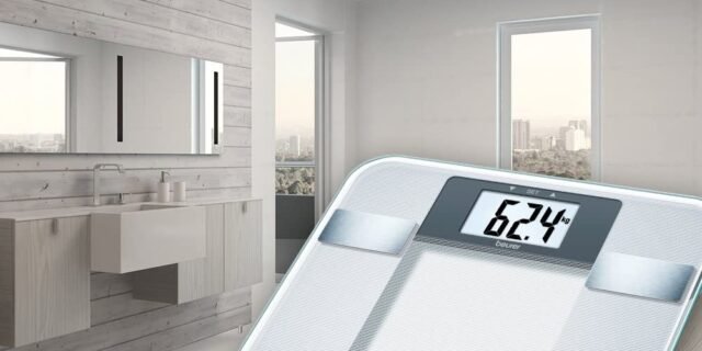Balança Digital De Diagnóstico Em Vidro Bg13 Beurer