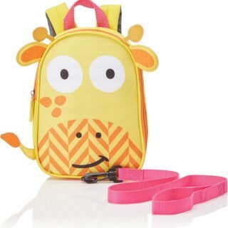 Lancheira Térmica para passeio Girafa Multikids Baby – BB272, Multikids Baby, Amarelo, Tamanho único