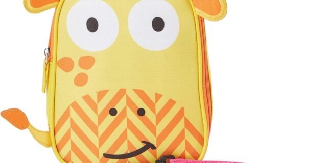Lancheira Térmica para passeio Girafa Multikids Baby – BB272, Multikids Baby, Amarelo, Tamanho único