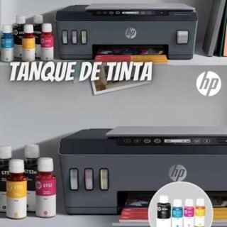 Impressora Multifuncional HP Smart Tank 517 – Tanque de Tinta Colorida Wi-Fi