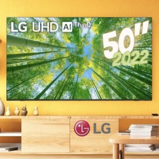 Smart TV 50” 4K LED LG 50UQ8050
