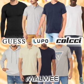 Ofertas em Roupas Masculinas com desconto Lupo,Malwee,Colcci,Polo Wear,GUESS com até 70% OFF