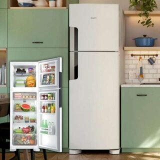 Geladeira Duplex CRM44AB Frost Free com Altura Flex Função Turbo e Freezer Espaçoso 386 Litros Consul