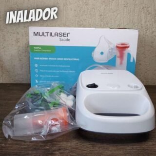 Inalador Compressor NebPlus Bivolt Multilaser Saúde