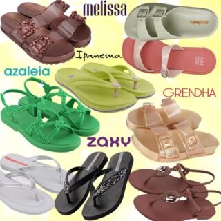 Chinelos e Rasteiras Femininas Zaxy, Melissa, Ipanema, Grendha, com até 55% OFF