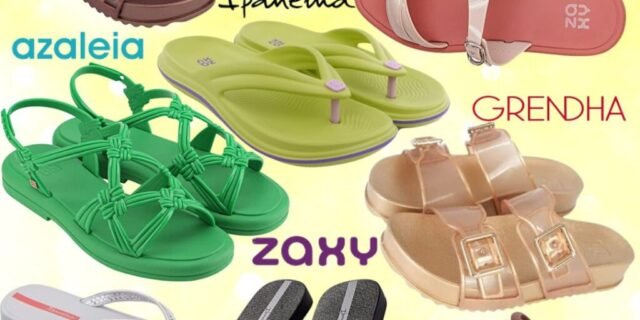 Chinelos e Rasteiras Femininas Zaxy, Melissa, Ipanema, Grendha, com até 55% OFF