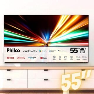 Smart TV Philco 55 Polegadas PTV55G20AGS 4K ATMOS Android TV