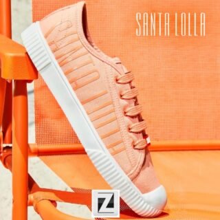 Tênis Santa Lolla Estampa Lateral Feminino – Rosa