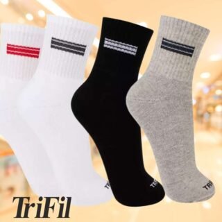 Kit 3 Meias AU CM Atoalhada, Trifil, Adulto Unissex