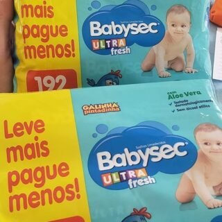 Lenço Umedecido Babysec Galinha Pint Ultrafresh 192 Unids