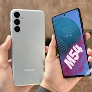 Smartphone Samsung Galaxy M54 5G, 128GB, 8GB RAM, Tela Infinita de 6.7″ Dual Chip