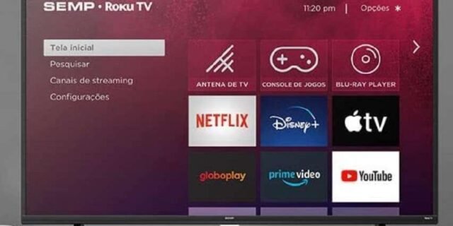 Smart TV LED 32′ HD Semp 32R5500 – Wifi, HDMI, USB