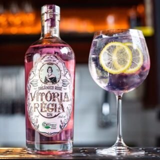 GIN VITORIA REGIA ROSE ORGANICO 750ML
