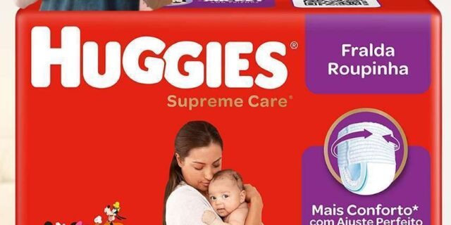 Fralda Huggies Supreme Care Roupinha M – 36 Fraldas