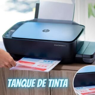 Impressora Multifuncional HP Ink Tank 416 Tinta Continua Cor Wi-Fi Scanner (4DX95A)