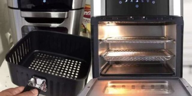 Fritadeira Elétrica Sem Óleo Air Fry Philco Oven PFR2200P 12L – Preta 220V