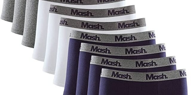 Kit 10 Cuecas Boxer Algodão, Mash, Masculino