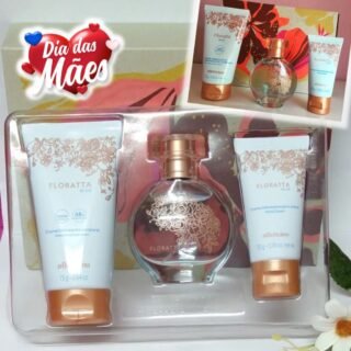 Kit Presente Dia das Mães Floratta Mini Blue (3 itens)