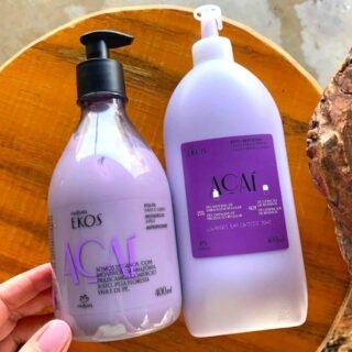 Kit Polpa Desodorante Hidratante Ekos Açaí Com Refil