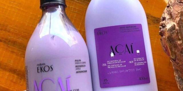 Kit Polpa Desodorante Hidratante Ekos Açaí Com Refil