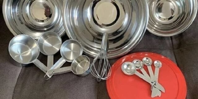 Conjunto de Utensílios Inox Brinox – Preparo Top Pratic 13 Peças