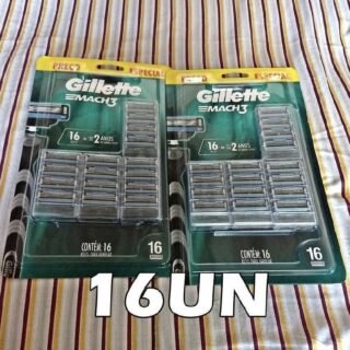 Carga para Aparelho de Barbear Gillette – Mach3 Sensitive 16 Cargas