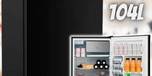 Frigobar Midea Compact 124 Litros Black Edition