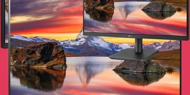 Monitor LG Widescreen 24MP400-23.8′, Preto