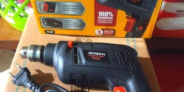 Furadeira de Impacto Mondial 550W 1 Velocidade – 3/8” FI-09