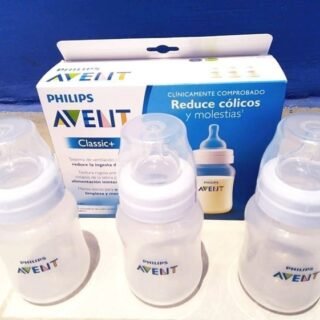 Kit 3 Mamadeiras Anti-Colic 260ml, Philips Avent